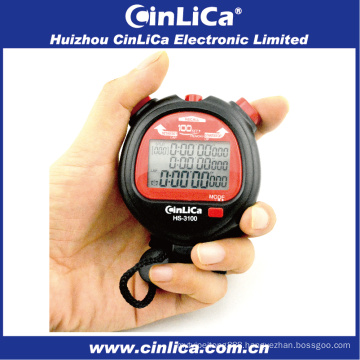 HS-3100 hourly alarm function 0.001 second precision running stopwatch